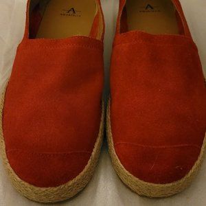 Aquatalia Edoardo Suede Weatherproof Espadrille